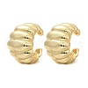 C-Shaped Brass Cuff Earrings EJEW-Z111-01G-4