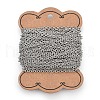 Tarnish Resistant 304 Stainless Steel Cable Chains CHS-L017-09D-2