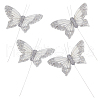 Feather Hair Forks AJEW-WH0475-33-1