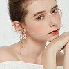 HOBBIESAY 60Pcs 2 Colors Alloy Enamel Pendants ENAM-HY0001-36-7