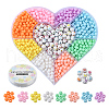 DIY Round Letter Beads Bracelet Making Kit DIY-YW0004-96-1