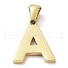 26Pcs Ion Plating(IP) 316L Surgical Stainless Steel Pendants STAS-Q247-01G-4