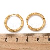 304 Stainless Steel Twist Hoop Earrings for Women EJEW-A130-02C-G-3