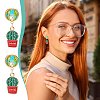 Unicraftale DIY Blank Dome Earring Making Finding Kits DIY-UN0005-69-6