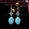 Turquoise Dangle Earrings for Women WG2299-18-1