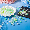 Transparent & Opaque Acrylic Bead OACR-TAC0002-08D-6