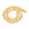 Natural Yellow Jade Beads Strands G-G829-04-10mm-2