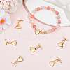 Beebeecraft 10 Sets Brass Toggle Clasps KK-BBC0015-82-4