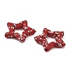 Star Shape Polymer Clay Rhinestone Beads CLAY-NH0001-06C-2