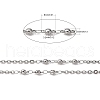 Tarnish Resistant 304 Stainless Steel Decorative Rolo Chains CHS-E001-03P-2