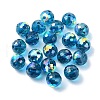 AB Color Plated Glass Beads EGLA-P059-02B-AB24-1