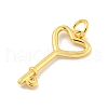 Rack Plating Brass Pendants KK-C059-03G-2