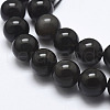 Natural Ice Obsidian Beads Strands X-G-A171-16-8mm-3