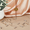 SUPERFINDINGS 60Pcs Alloy Cord Ends FIND-FH0009-54-5