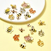 20Pcs 10 Styles Alloy Enamel Pendants FIND-YW0004-72-4
