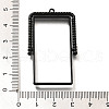 Alloy Open Back Bezel Pendants PALLOY-I223-07EB-3