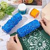 Olycraft 2Pcs 2 Style Textured Rubber Rollers DRAW-OC0001-01-3