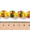 Handmade Lampwork Beads Strands LAMP-Q036-08E-4