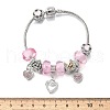 Alloy Enamel European Beads Charm Bracelets BJEW-F495-14P-3