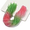 Transparent Painted Glass Beads Strands X1-DGLA-A034-T2mm-A18-1