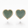 Alloy Enamel Stud Earring Findings PALLOY-N154-20B-1