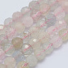 Natural Morganite Beads Strands G-L478-19-4mm-1