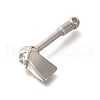 Anti-Tarnish 304 Stainless Steel Pendants STAS-I321-16P-2