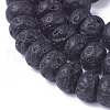 Natural Lava Rock Beads Strands G-E541-05A-3