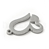 Non-Tarnish 304 Stainless Steel Pendants STAS-E159-07P-2