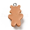 Opaque Resin Pendants RESI-G043-F02-3