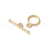 Eco-friendly Brass Toggle Clasps KK-D082-05G-A-3