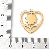304 Stainless Steel Pendants STAS-S175-43K-G-3