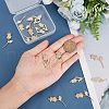 SUPERFINDINGS 16Pcs 2 Style  Rack Plating Alloy Pendants PALLOY-FH0001-80-3