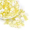 Transparent & Opaque Acrylic Beads TACR-T028-26B-1