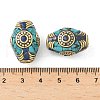 Brass Beads KK-H075-02AG-01-3