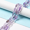 Natural Amethyst Beads Strands G-B028-A11-2