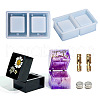 DIY Food Grade Silicone Square Finger Ring Storage Box Molds SIMO-PW0014-16-1