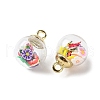 Glass Pendants FIND-Z083-01I-2