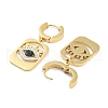 Real 18K Gold Plated 304 Stainless Steel Dangle Earrings EJEW-L283-056G-02-2