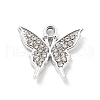 Alloy Rhinestone Pendants FIND-U026-25A-P-1