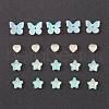 20Pcs 3 Style Electroplate Glass Beads GLAA-YW0001-90-1