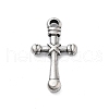 304 Stainless Steel Pendants STAS-Z091-08AS-05-1