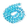 Synthetic Moonstone Beads Strands G-E573-02B-07-2
