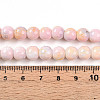 Baking Painted Glass Beads Strands DGLA-N003-8mm-C01-5
