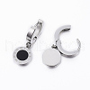 304 Stainless Steel Hoop Earrings EJEW-H338-34P-2