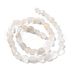 Natural White Moonstone Beads Strands G-G018-05-2