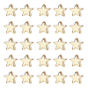 Brass Beads KK-PH0001-26G-WH-1