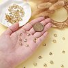 100Pcs 10 Styles Alloy Bead Caps PALLOY-CJ0002-77-4