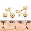 304 Stainless Steel Charms STAS-N108-48G-3