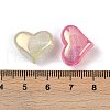 Transparent Acrylic European Beads MACR-L007-15-3